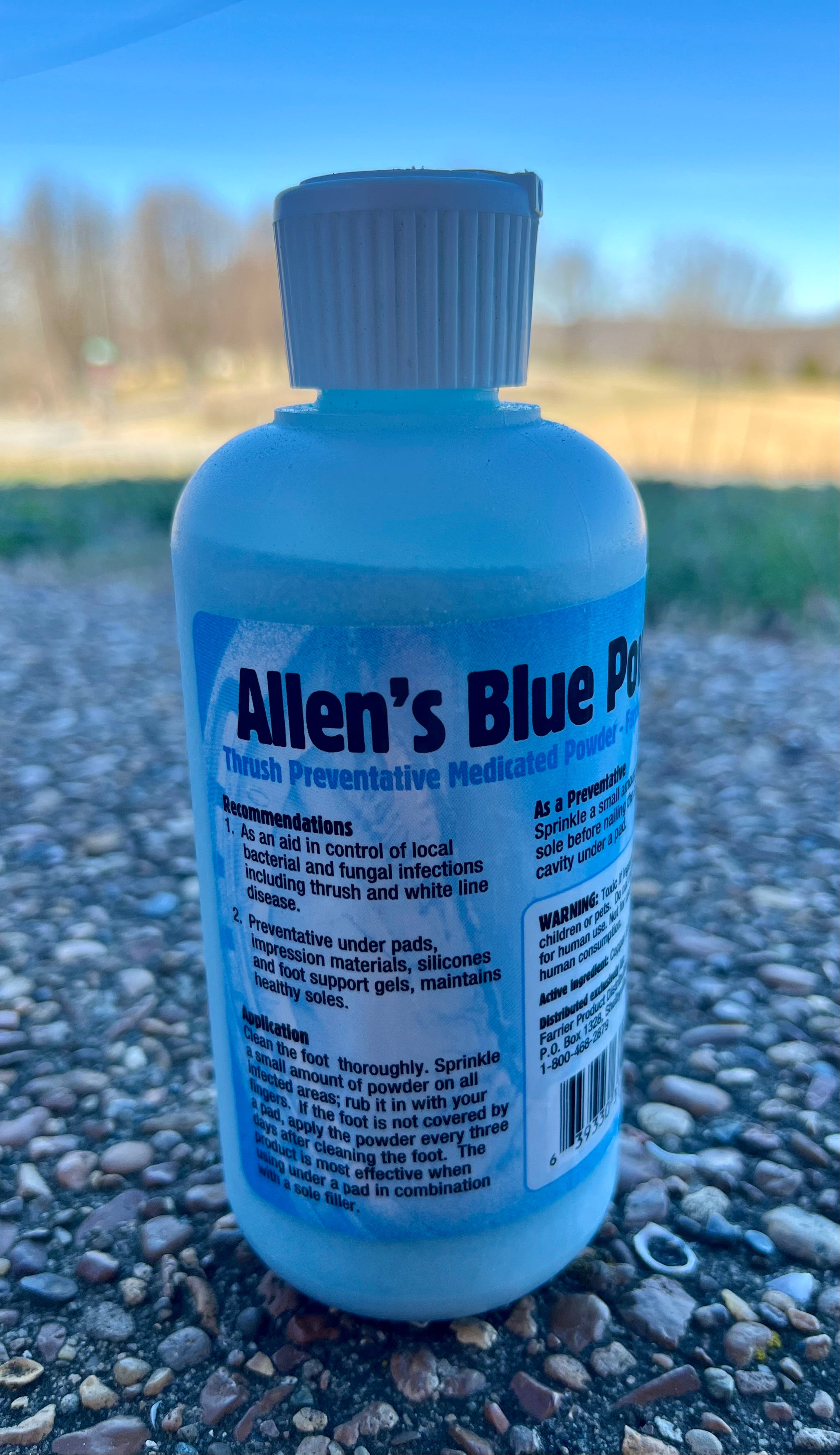 Allen Powder Allen's Blue Powder 9oz | – Tennessee Farrier Supply