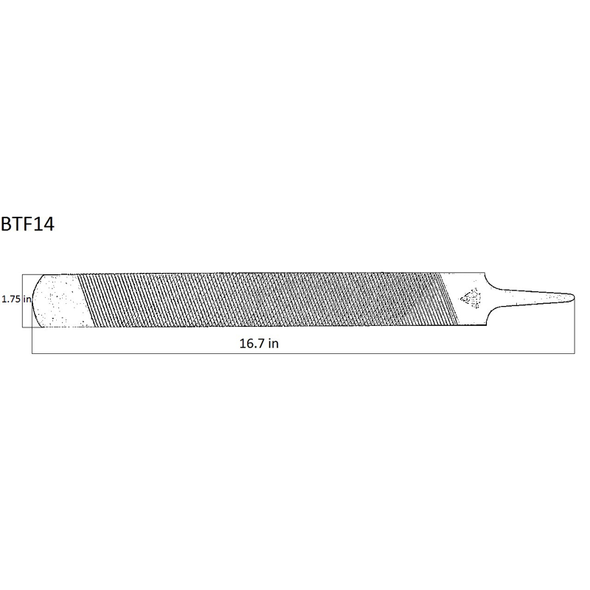 Bellota Top Finish File