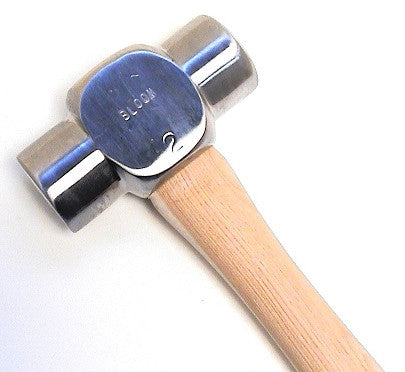 2 lb Rounding hammer for blacksmiths and farriers
