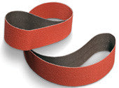 2"x36" 40 Grit Ceramic (Red) Grinding Belts