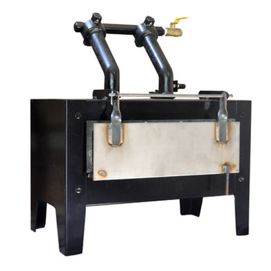 Whisper Deluxe with Backdoor Two Burner Forge