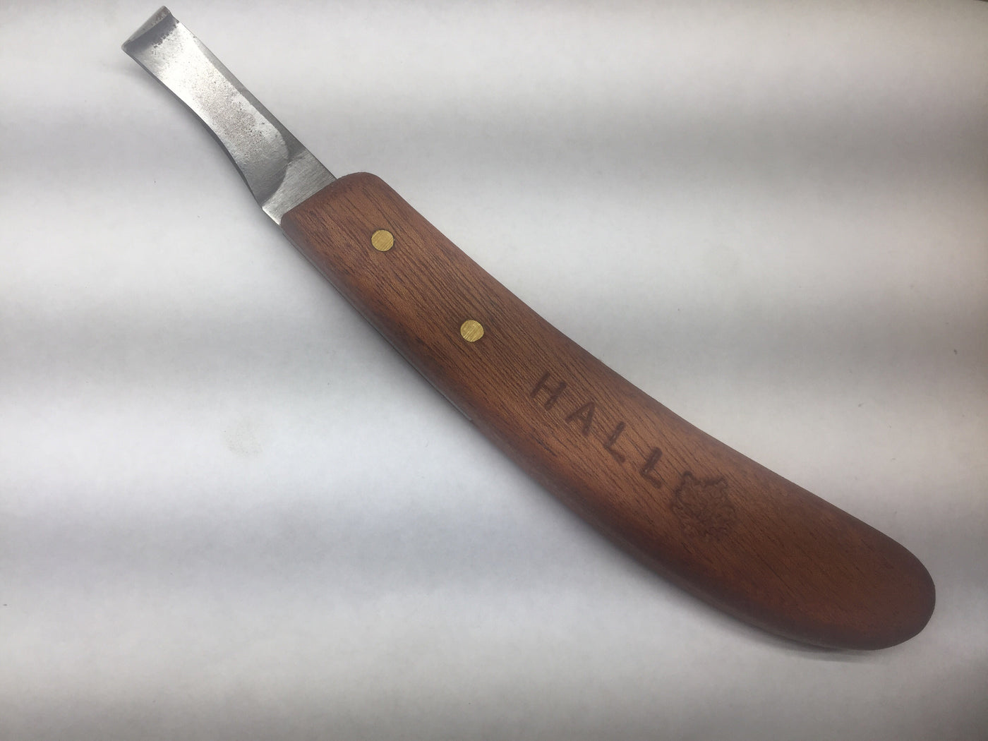 Left Hand - Hall Hoof Knife - Curved Blade