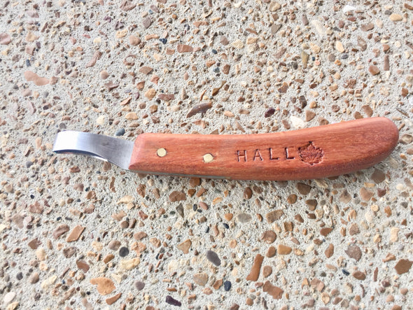 Hall Loop Hoof Knife Long Handle