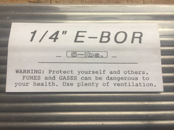E-Bor Borium Rods 1/4" thick