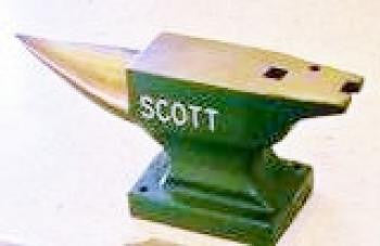 Scott Farrier Anvil 105 lb with turning cams